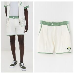 Tombolo Fault One Tennis Cabana Terry Shorts 6.75" XS Unisex